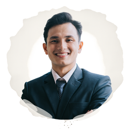 Foto de Jorge Navarro como best men dentro de una invitación digital